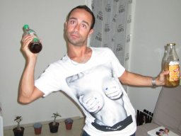 Visite de Célyne et Faf